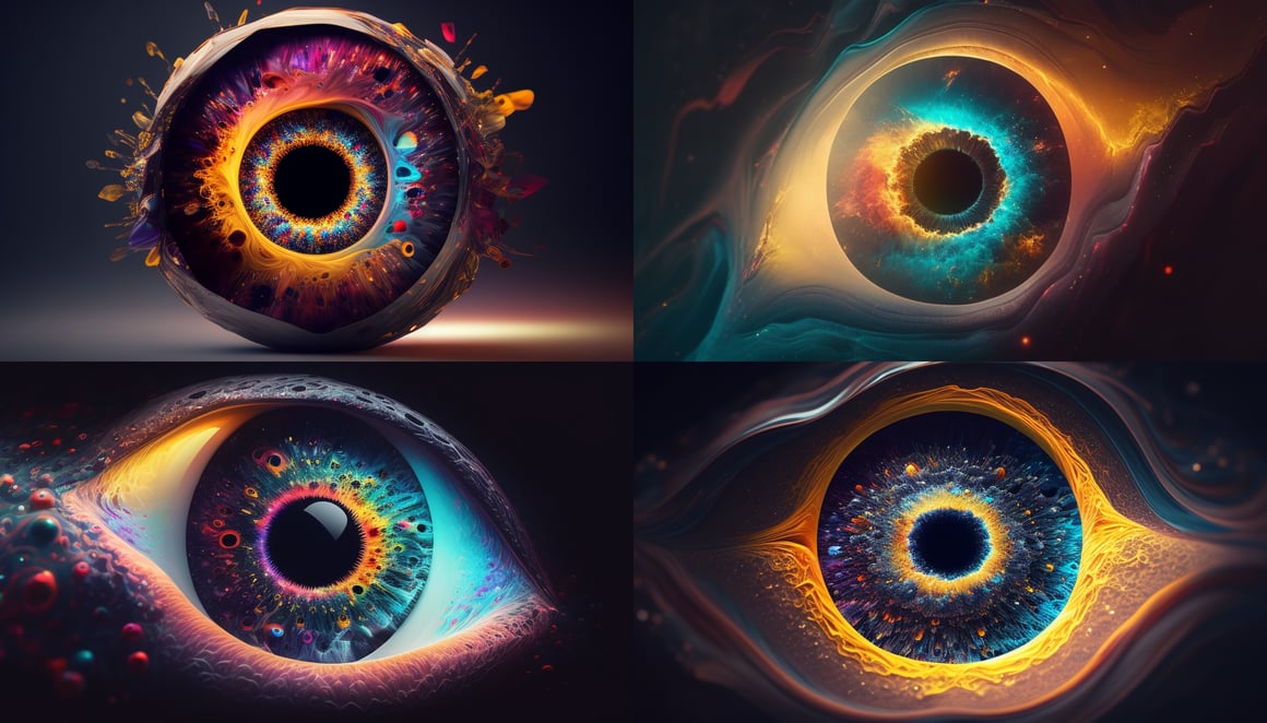 A Surreal Journey Through Space and Perception