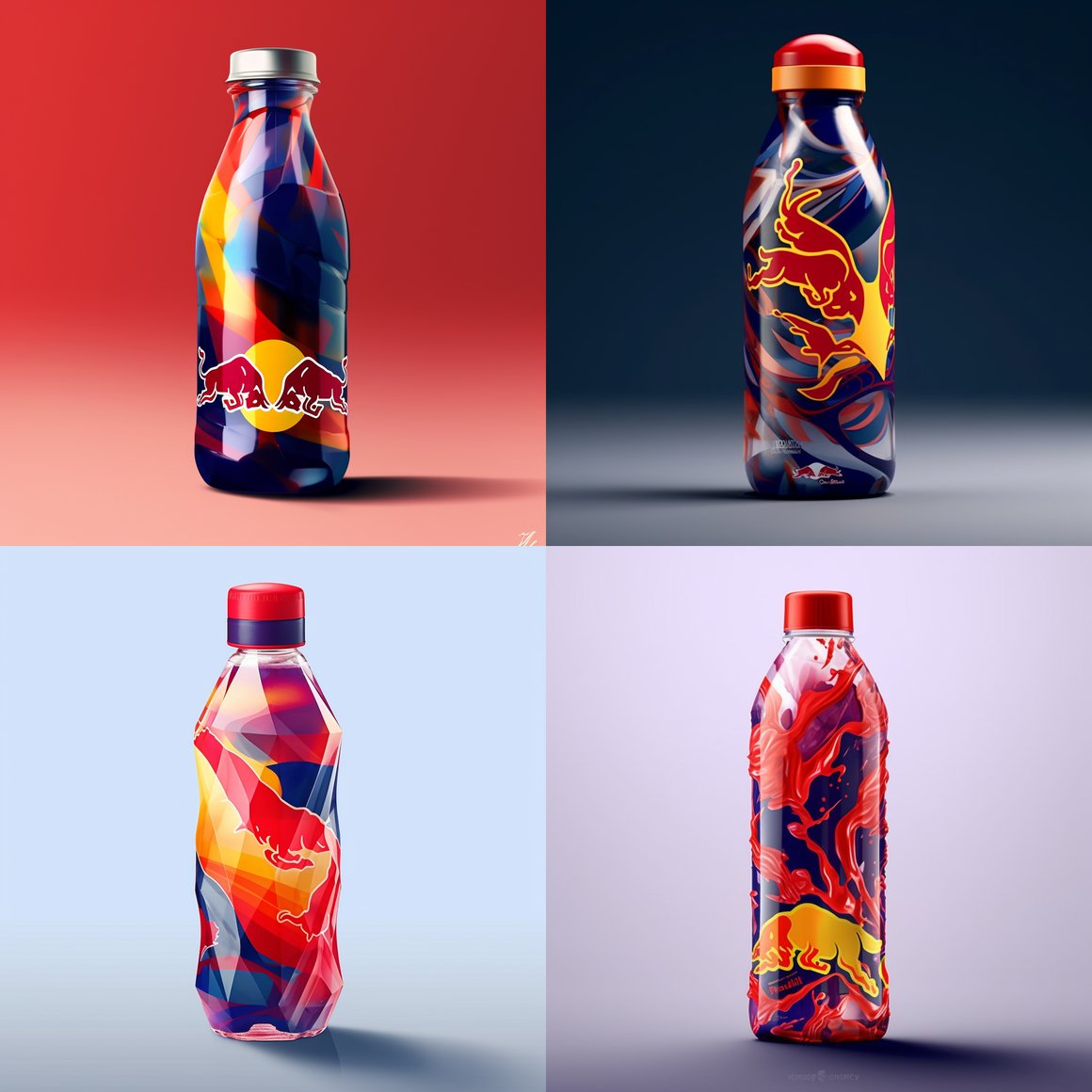 Designing the Youthful and Energizing Redbull PET Bottle
