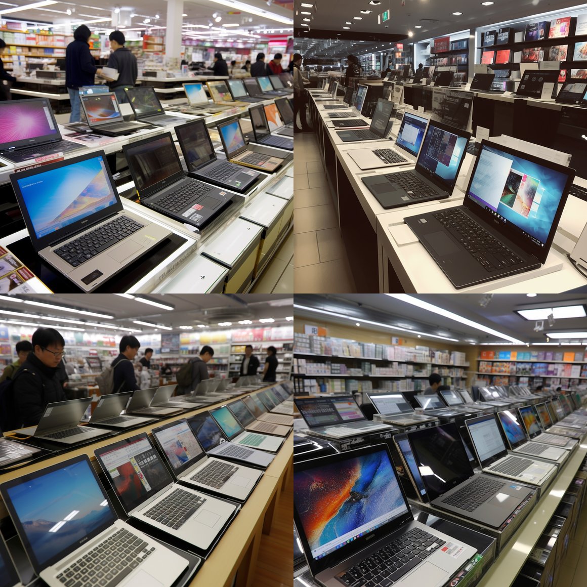 Halfway Through Tokyo's Tech Hub: The Laptop Sale
