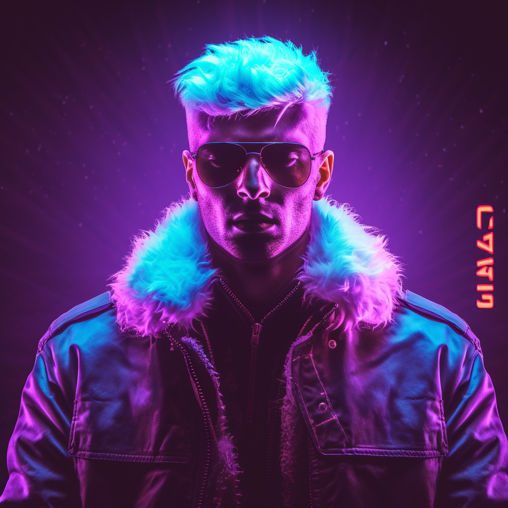 Neon Mirage: The Midway Journey of a Silvered Rap Maestro