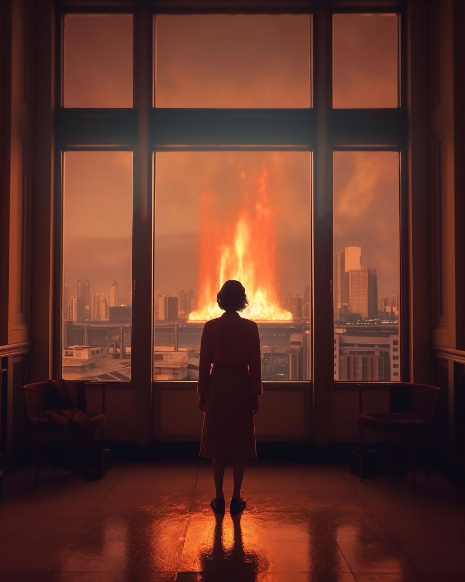 Neoclassical Cinematic Vision: Beauty Amidst Chaos