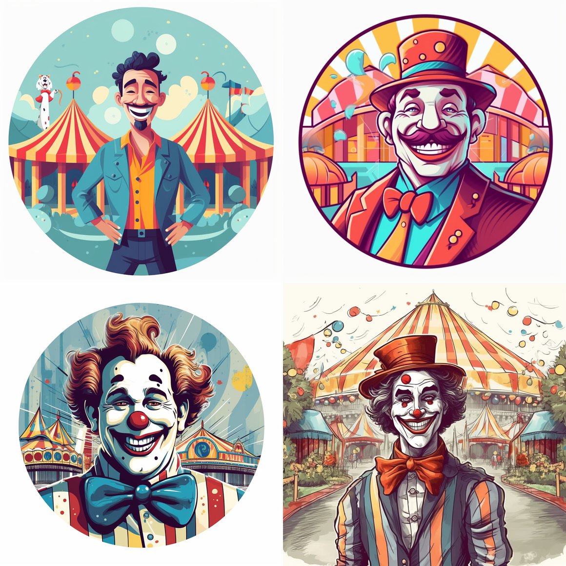 Circus Joy at the Zoo: A Clown's Journey