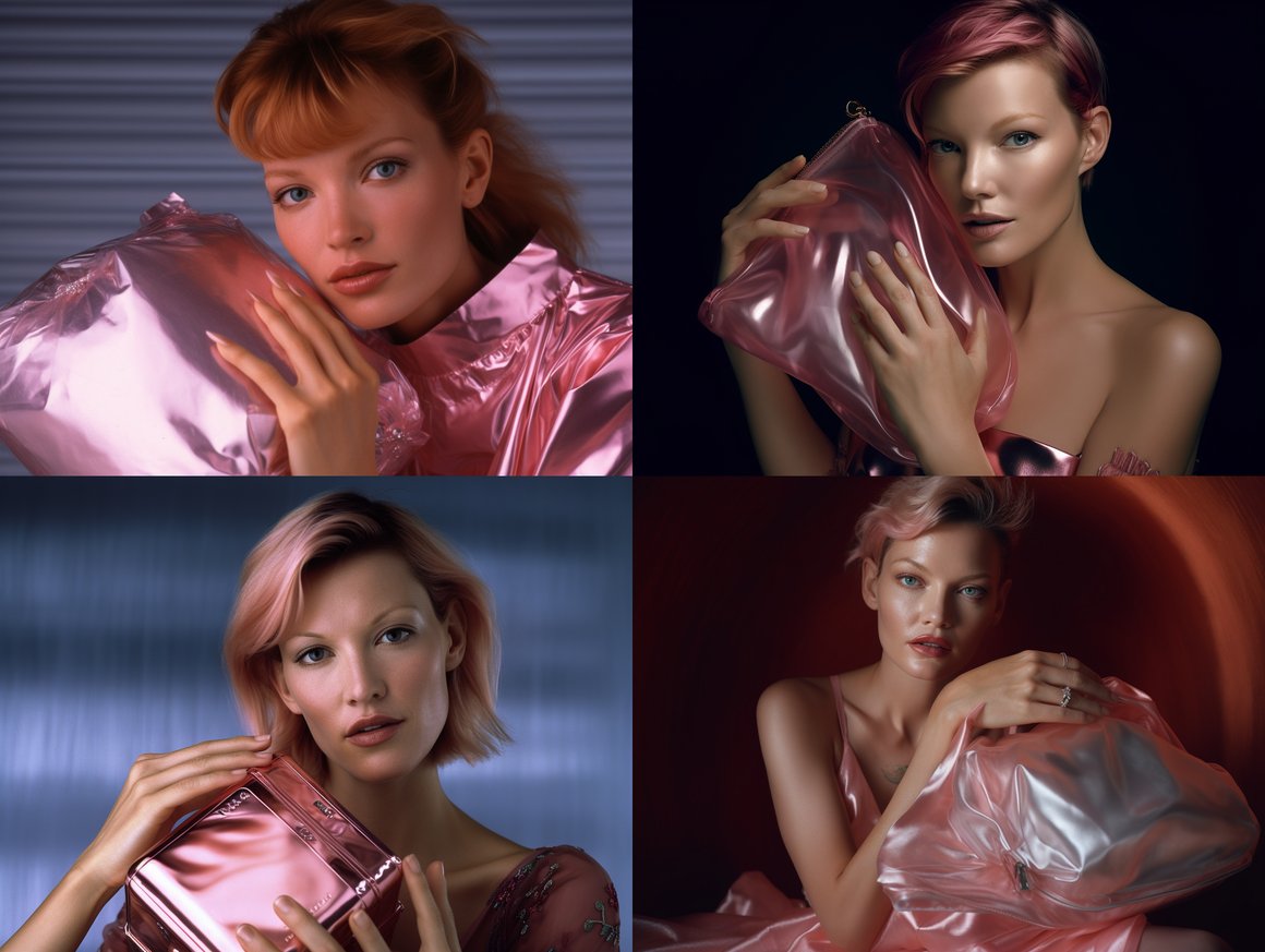A Vogue Photoshoot by Robert Mapplethorpe