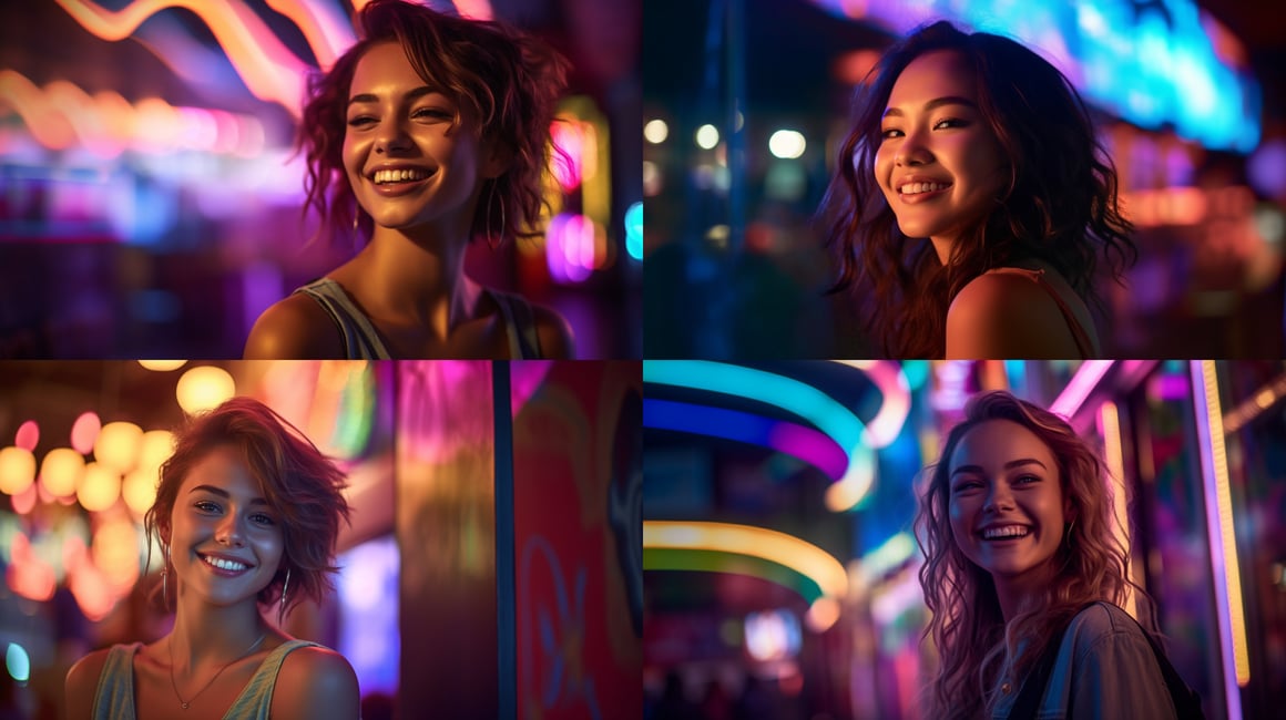 Neon Portrait: Midway Behind-the-Lens on Sony A1