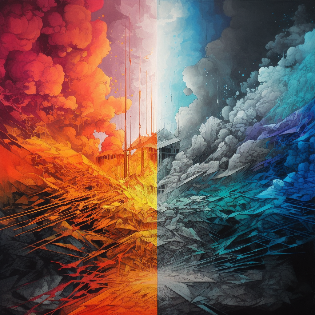 Chromatic Dichotomy: Fusion of Color and Greyscale