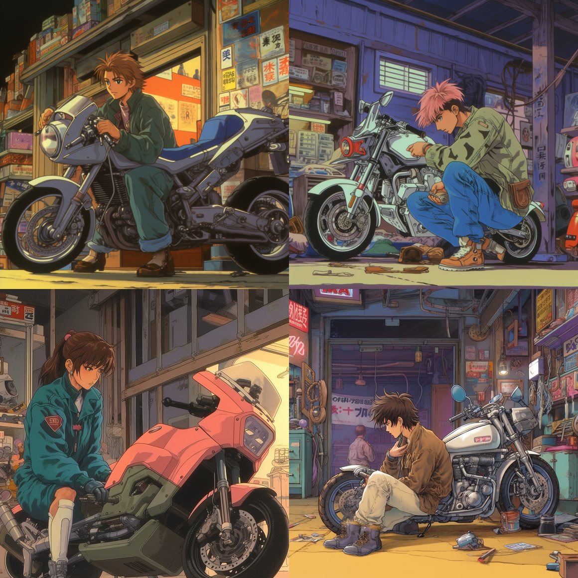 Retro Rumble: Middle Road Chronicles in Animated 80s Style