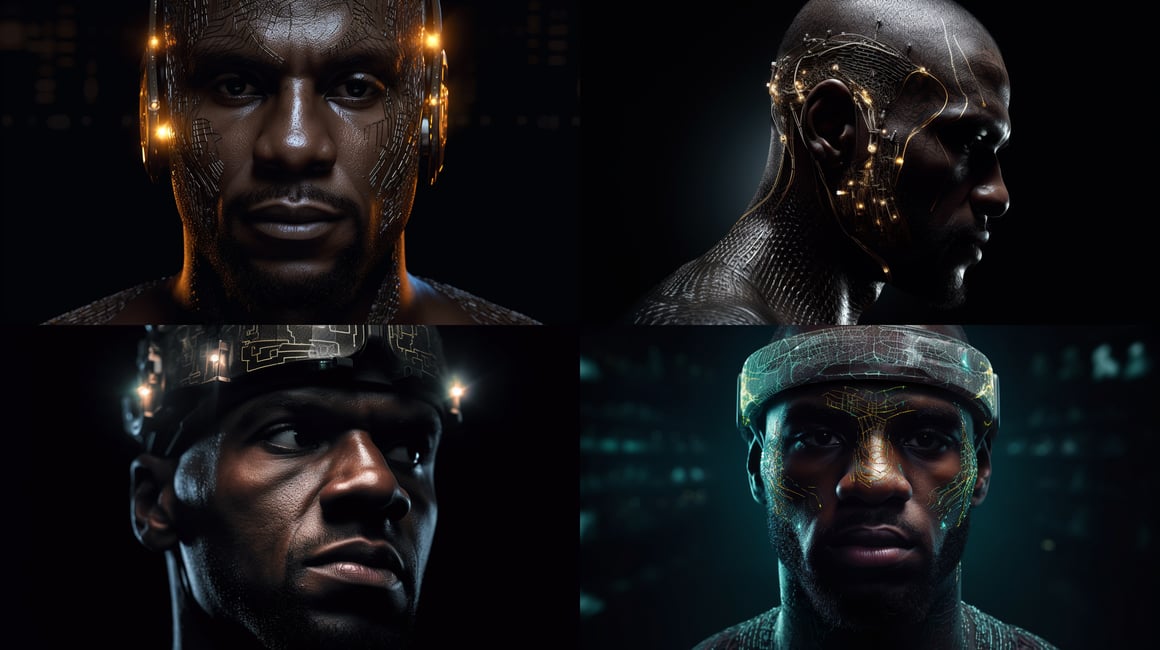 A Tech-Enhanced Portrait of LeBron James's Championship Triumph