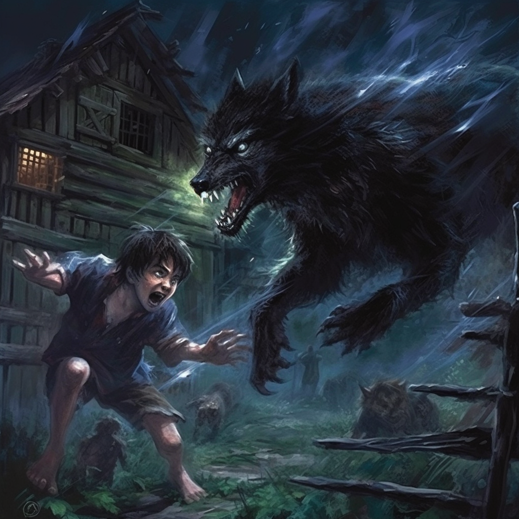 Midnight Beast Encounter: A Story of Survival