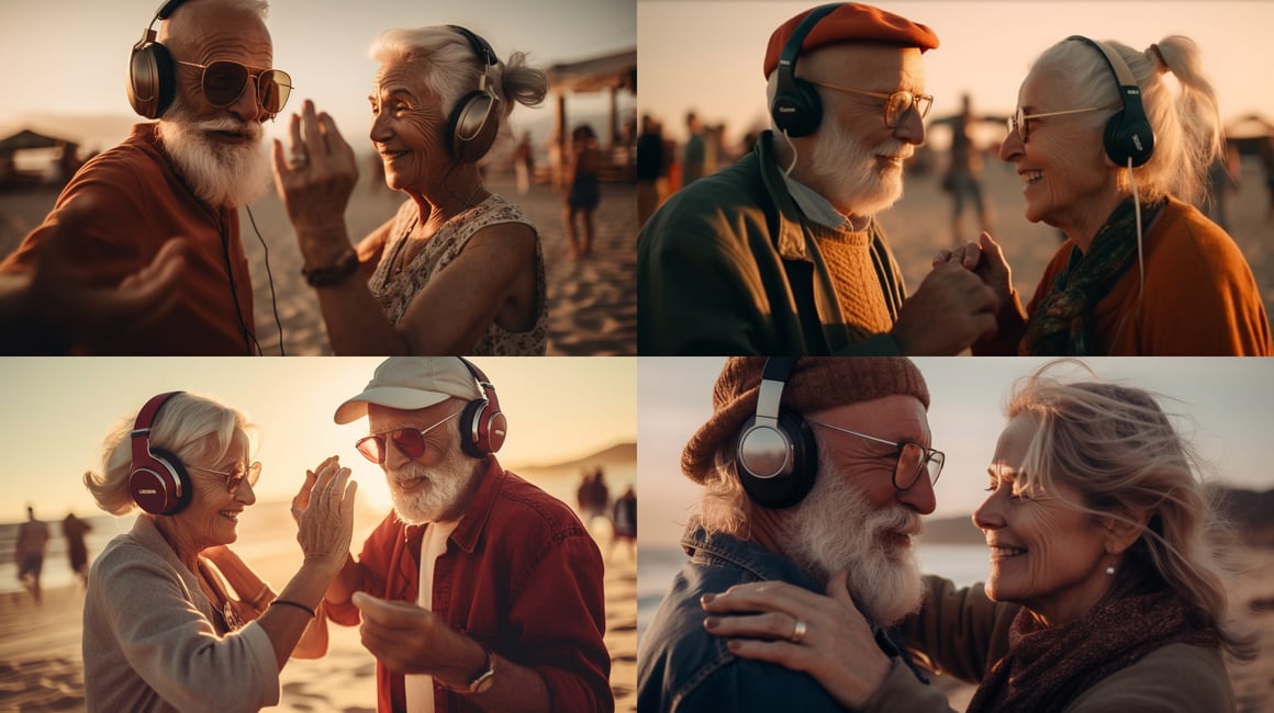 A Vibrant Display of Love and Youthfulness at 60