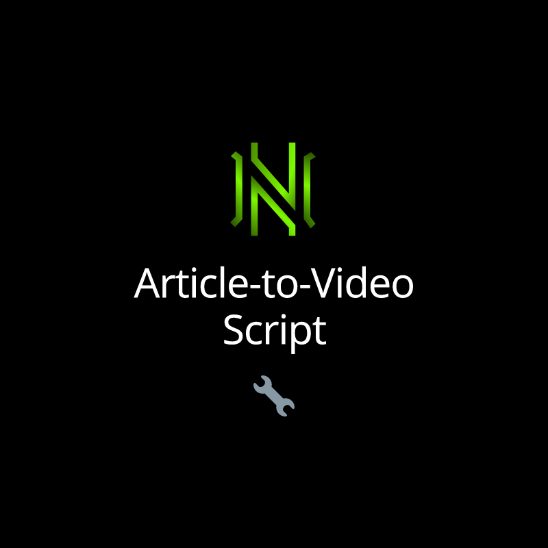 Article-to-Video Script