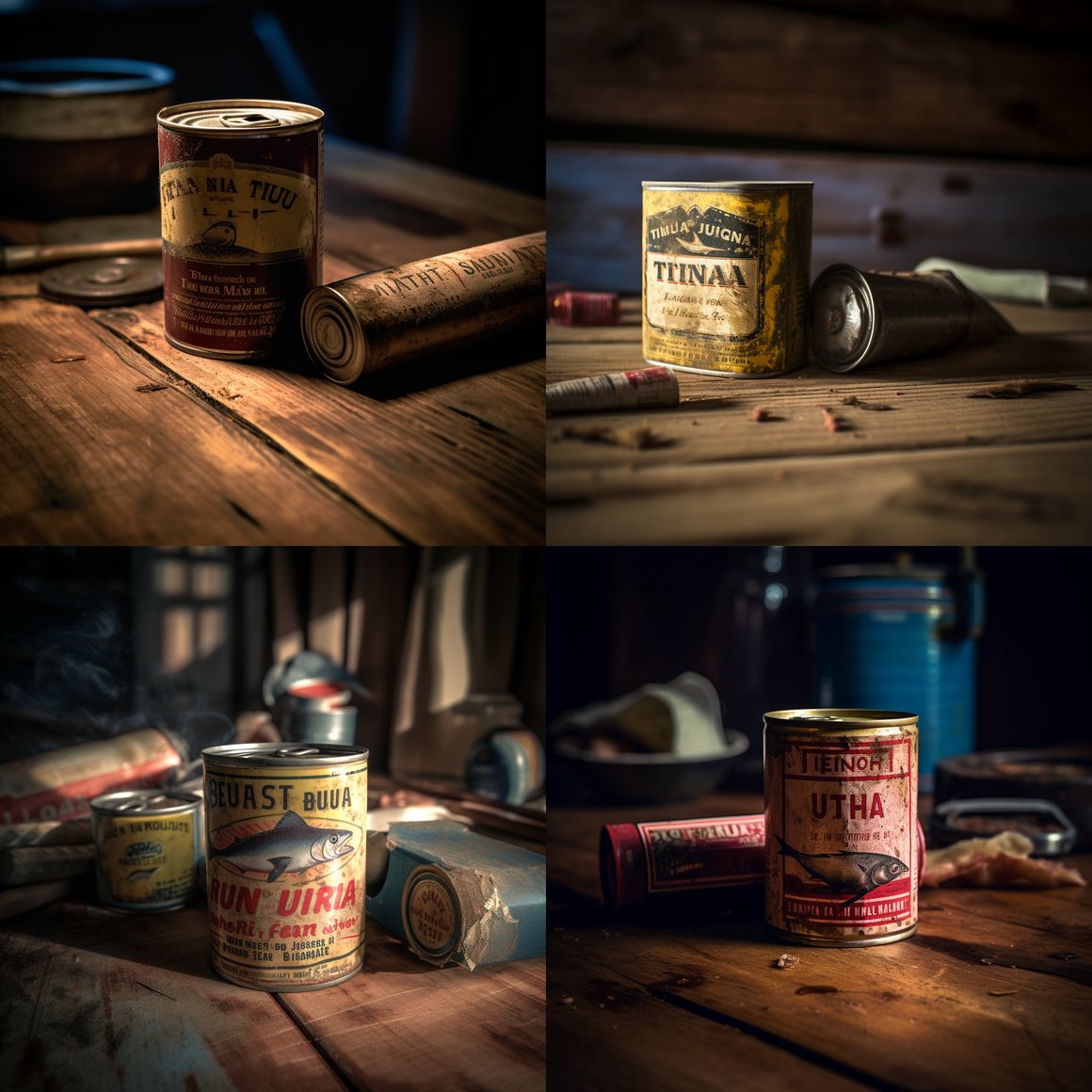 Nautical Decay: A Hyperrealistic Journey Through Tuna