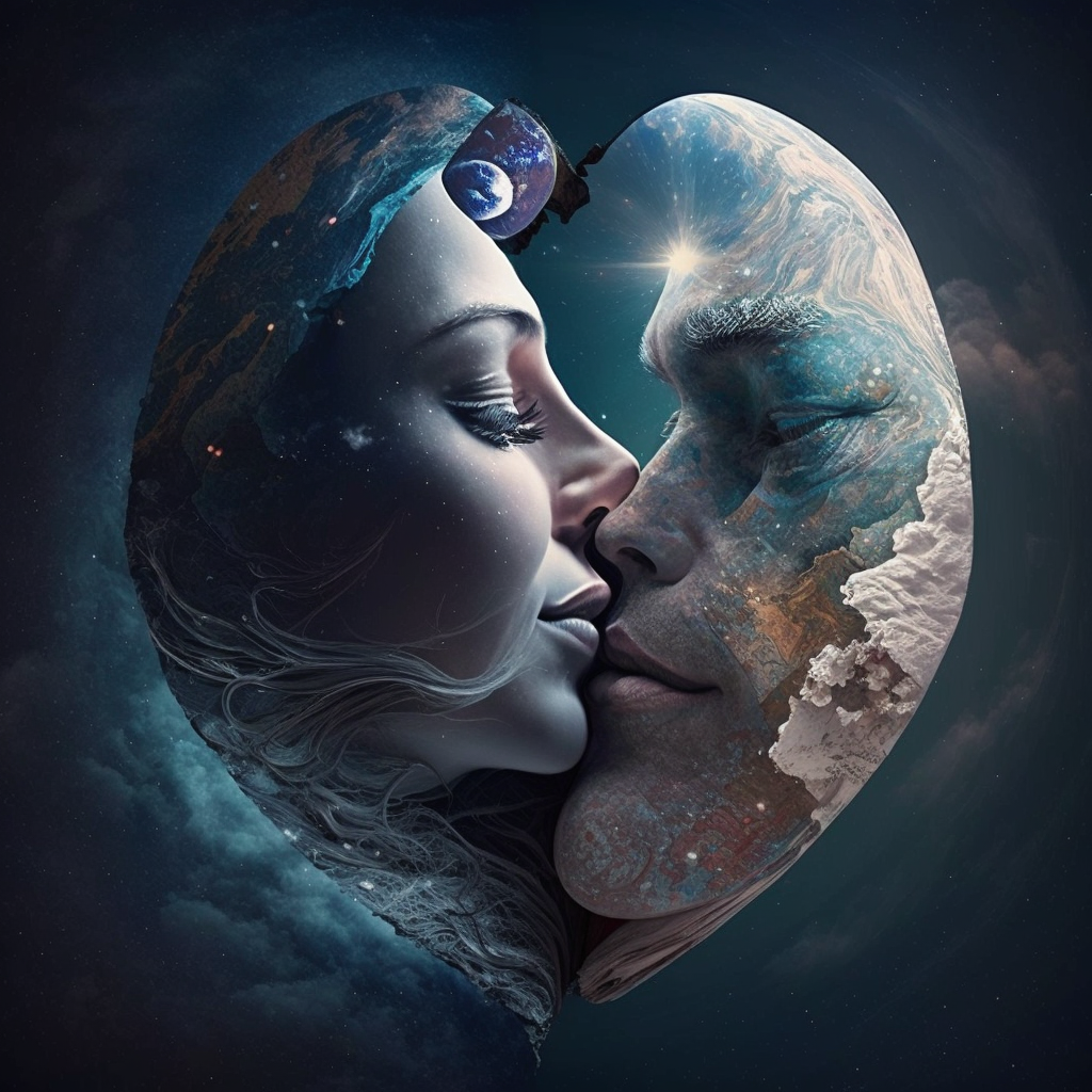 Harmony Amongst Celestial Love: The Earth and Sky Union
