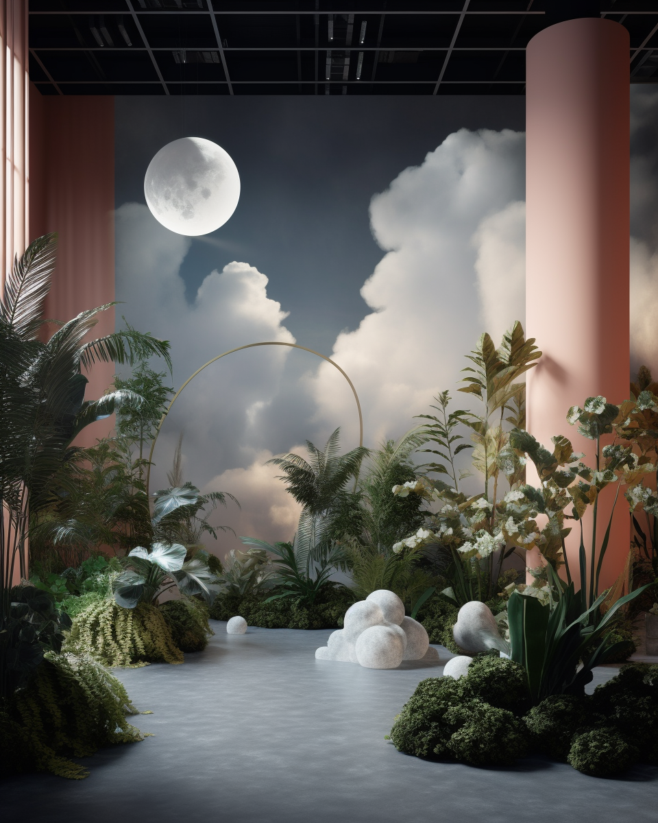 A Surreal Indoor Voyage in High Resolution