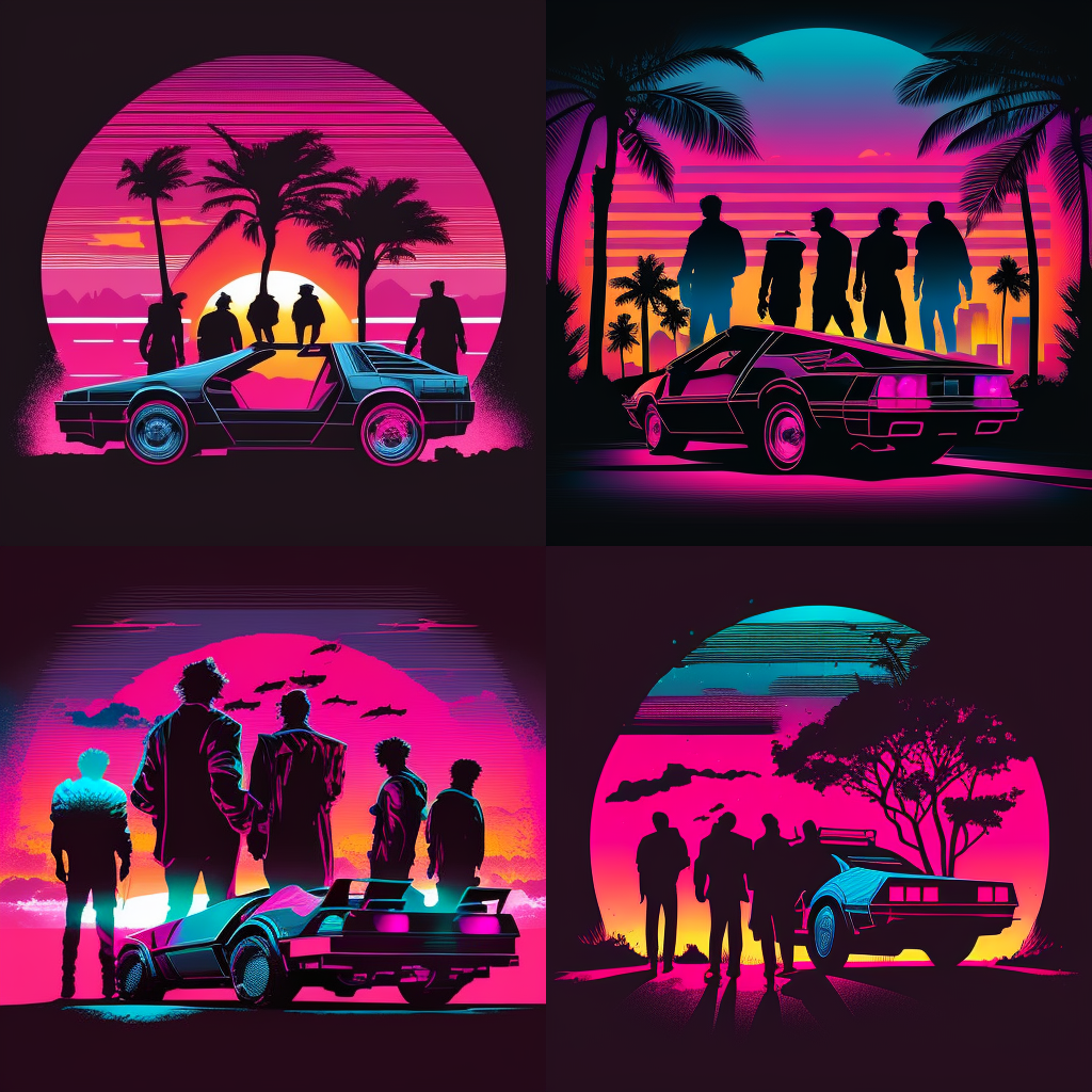 Retro Summer Chronicles: Vice Time Travelers