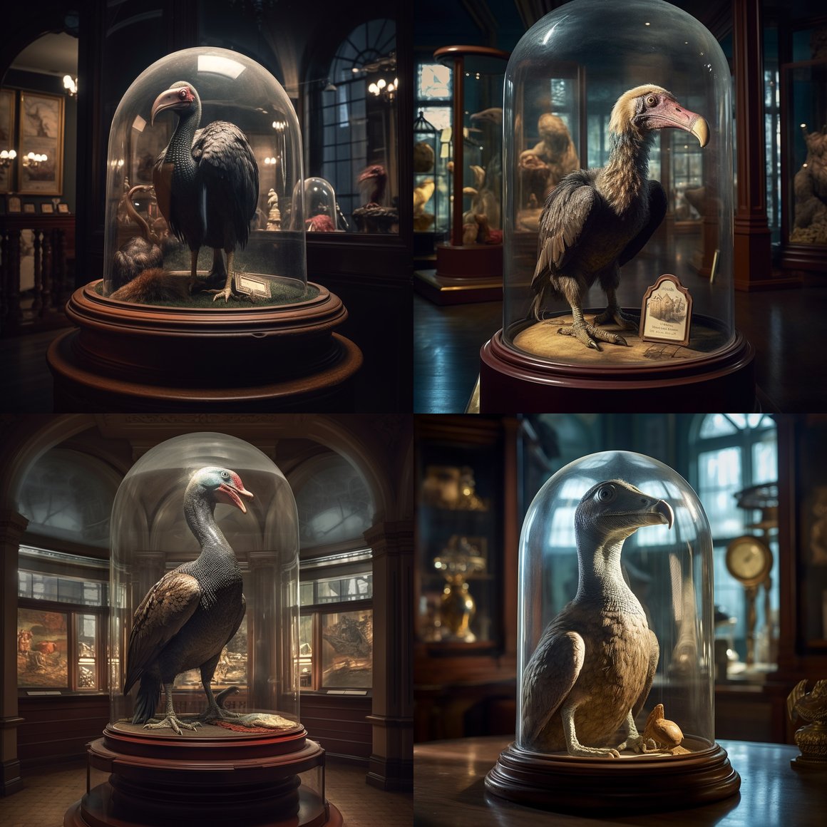 Victorian Solitude: The Enigmatic Dodo Display Prompt | NeoPrompt