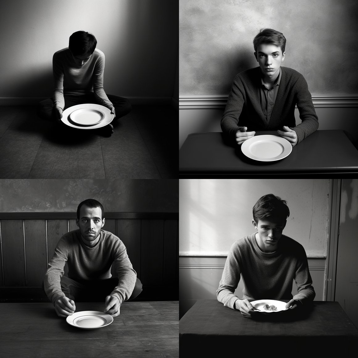 Midday Desolation: A Portrait of Hunger and Deprivation