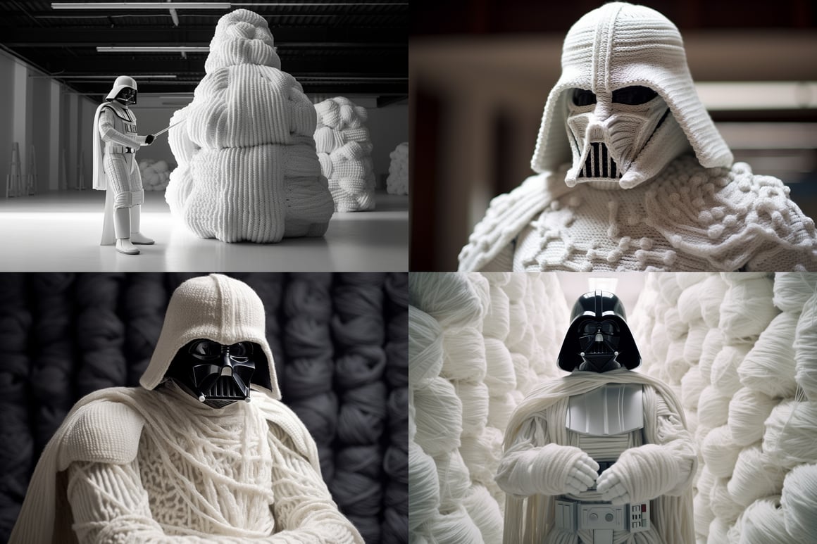 A Transformation in Yarn and Photography