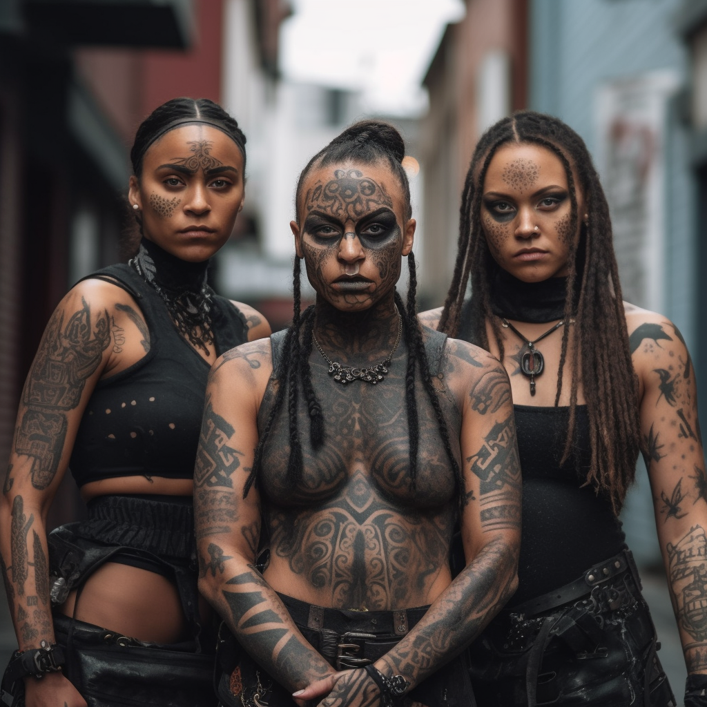 Neo Pagan Cyberpunk: Maori Femme Fatales in Post-Apocalypse