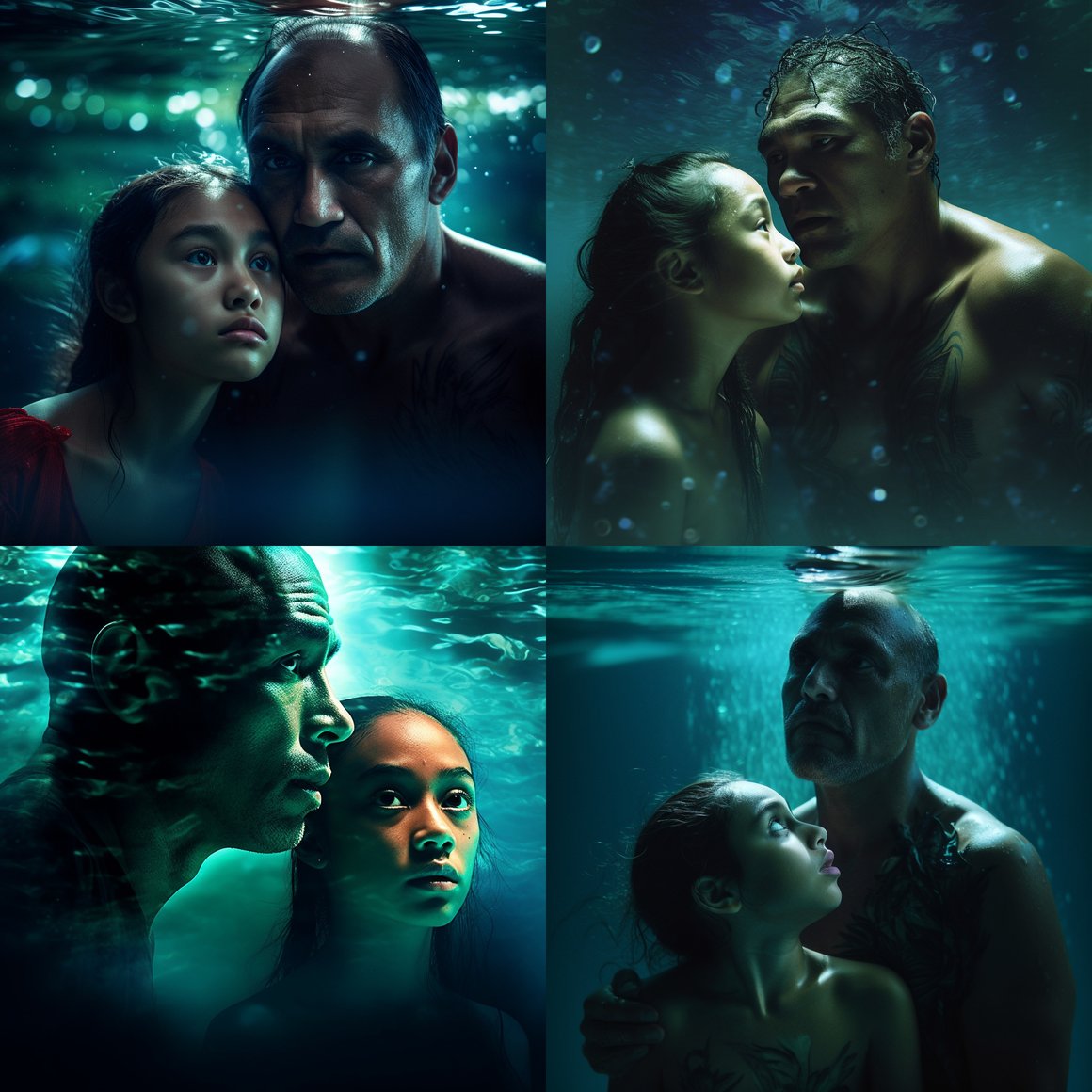 Submerged Tensions: A Father-Daughter Tale