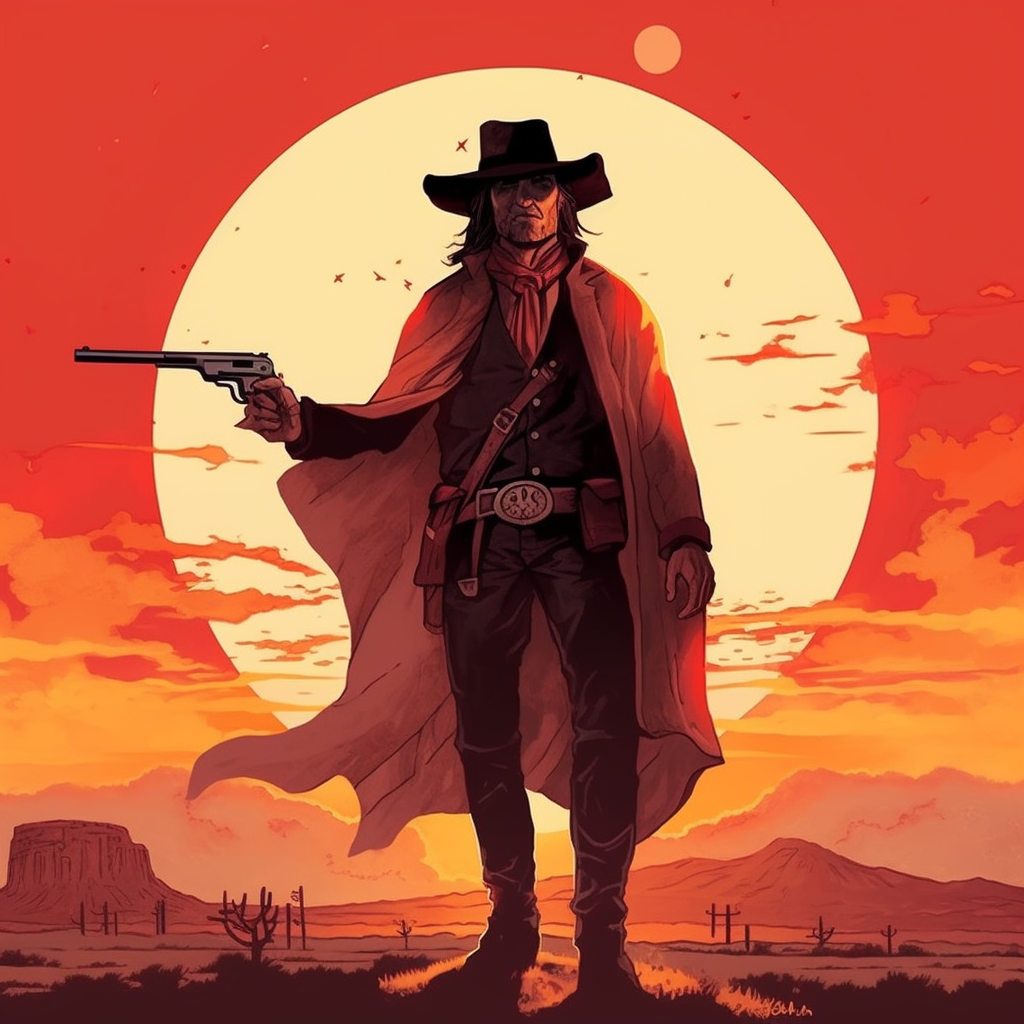 Sundown Showdown: A Western Anime Saga