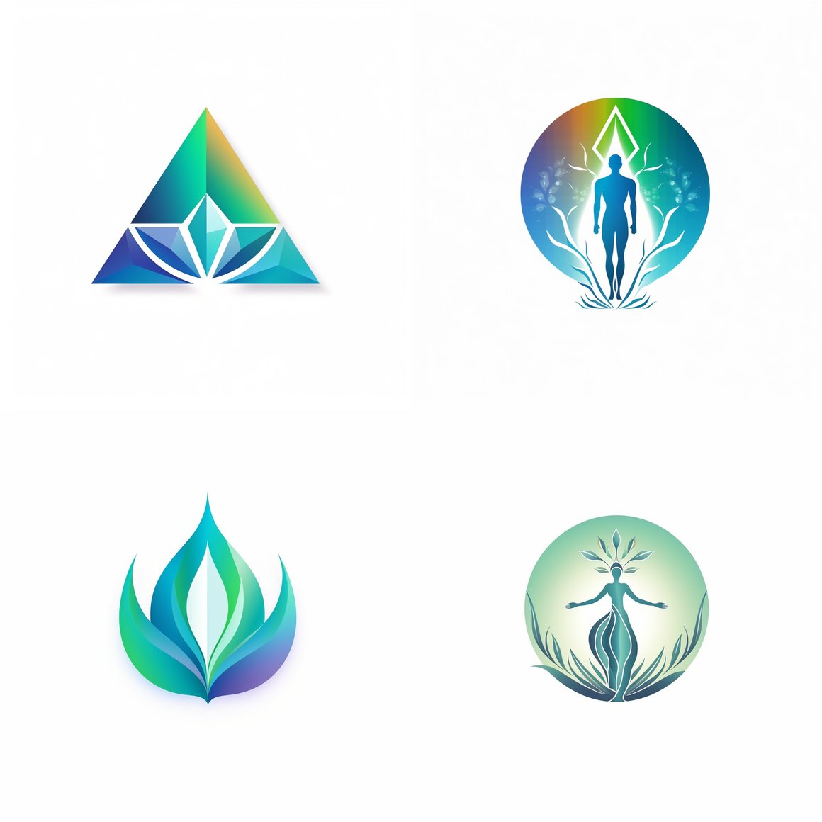 Healthy Lifestyle Education Logo Design Progress