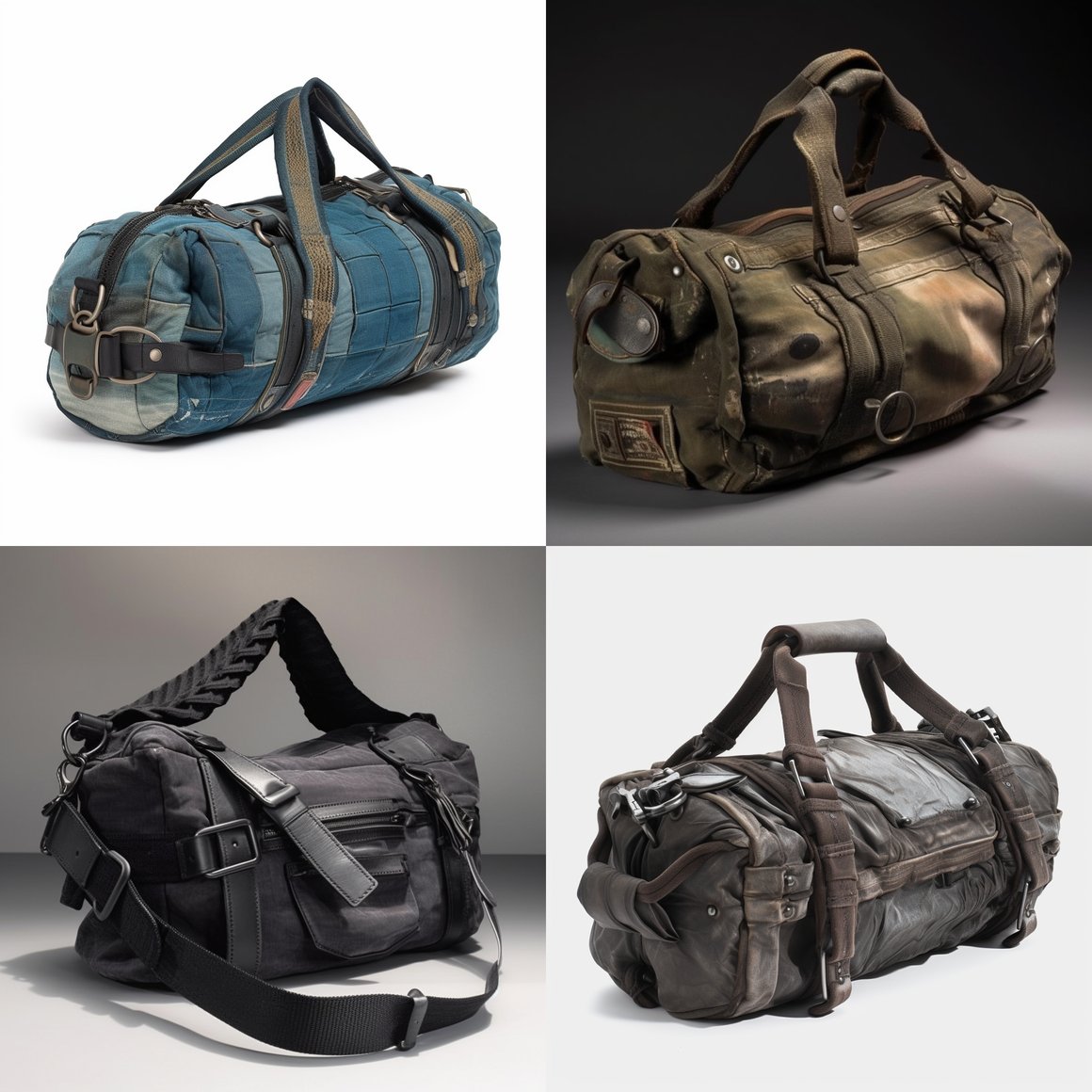 Retro Athletic Sports Baguette Bag - Version 5 Product Description