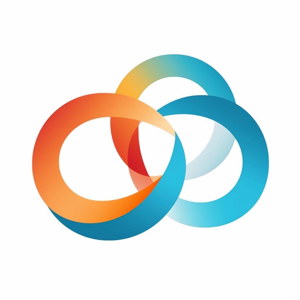 Harmonic Intersection: Professional Logo Design Concept