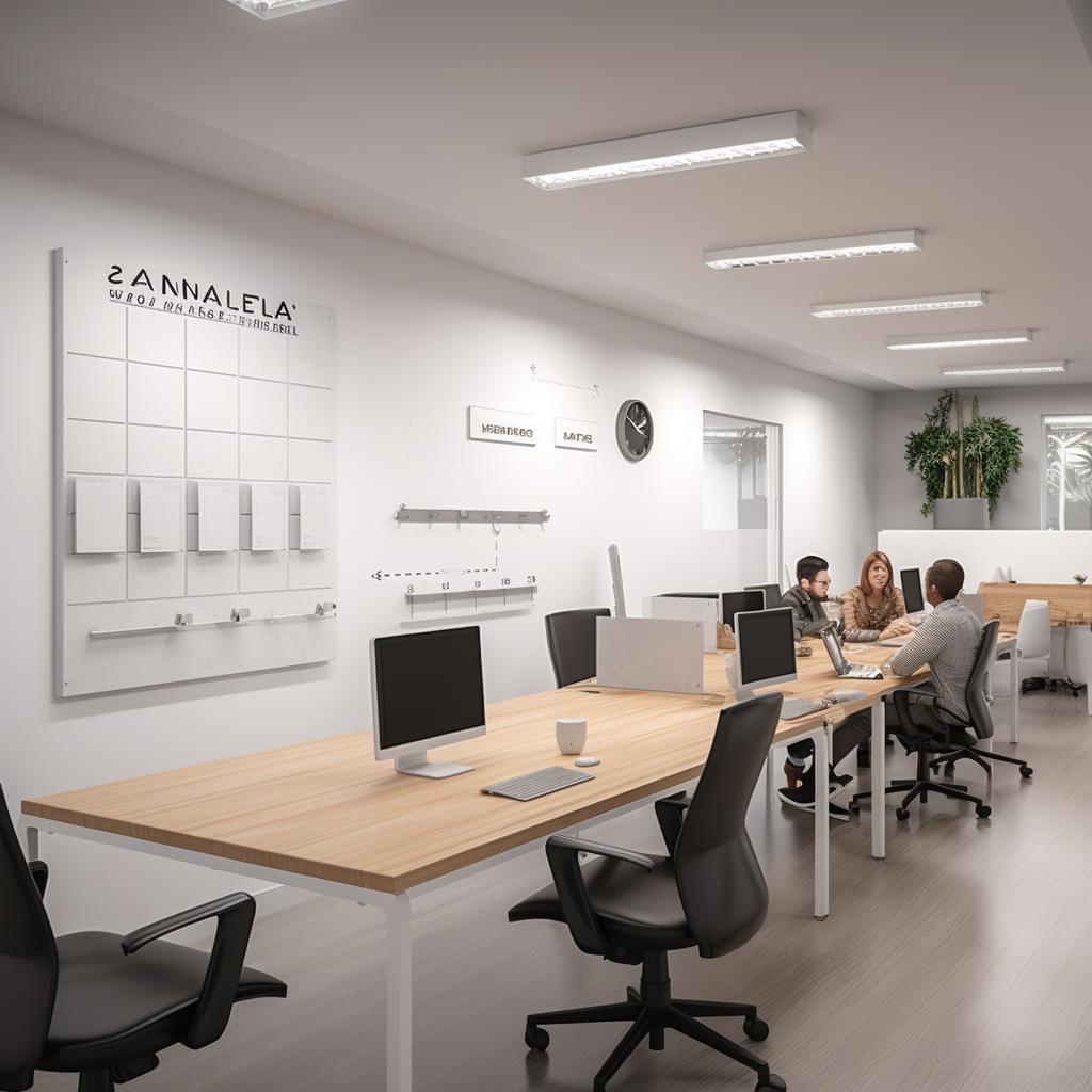 Midday Efficiency: A Snapshot of Productive Workspace