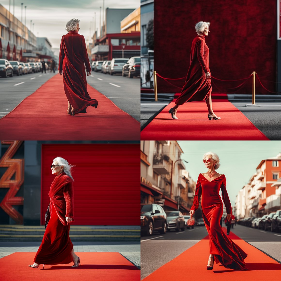 Halfway Walk on the Urban Red Carpet