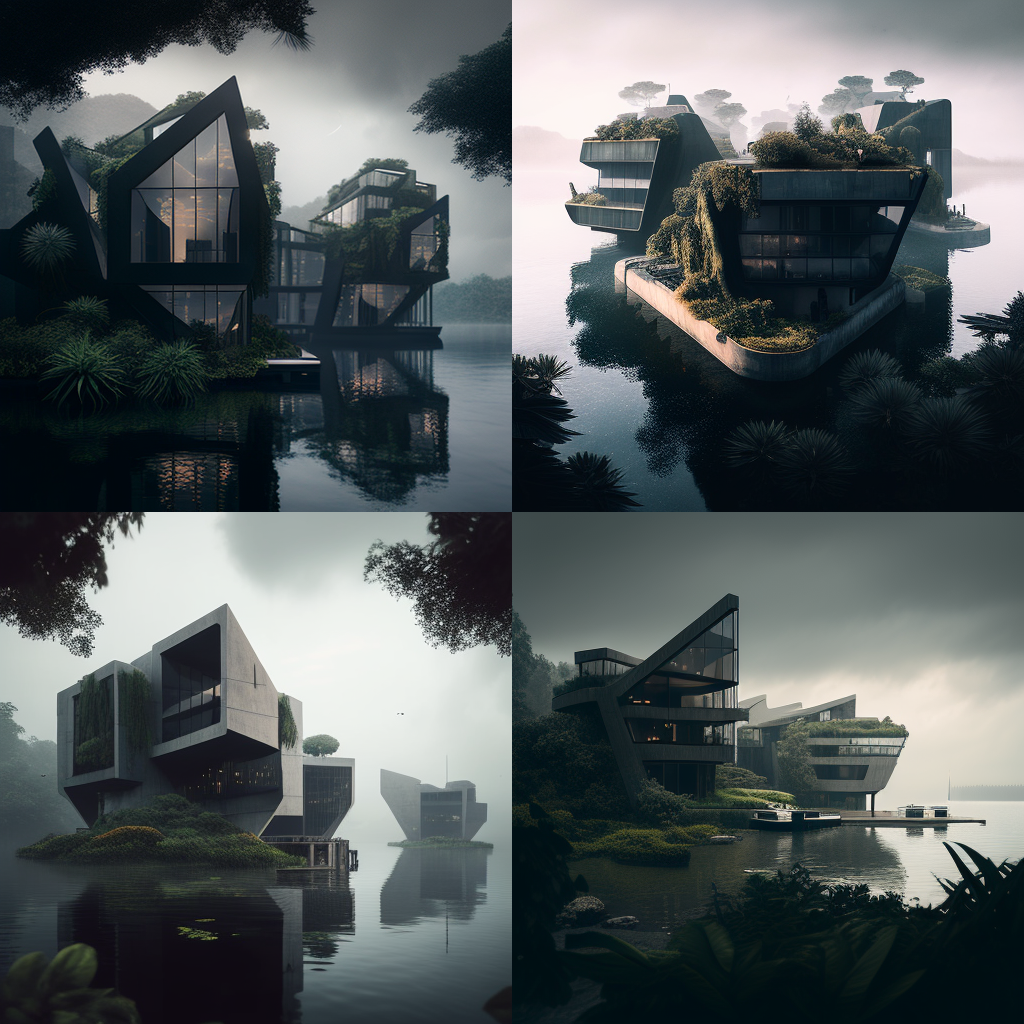 A Surreal Journey through Synthetic Anatomy and Architecture