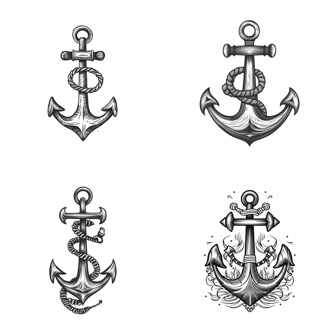 Nautical Voyage: Midway Anchor Illustration by Bri Ready