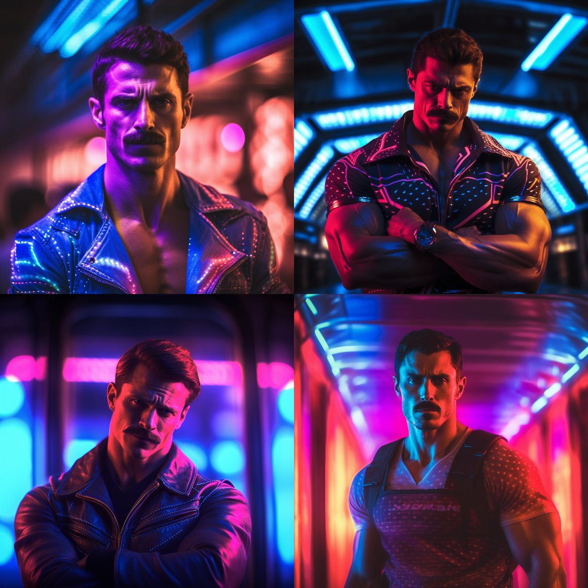 Neon Nights: A Cyberpunk Odyssey in 8K Realism
