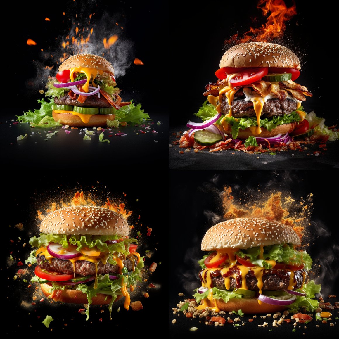 Halfway to Delicious: Savory Explosion Burger Update