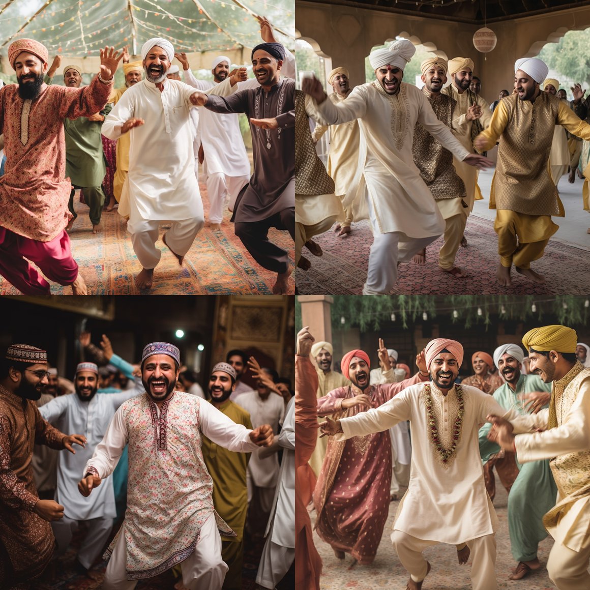 The Rhythmic Essence of a Traditional Muslim Wedding
