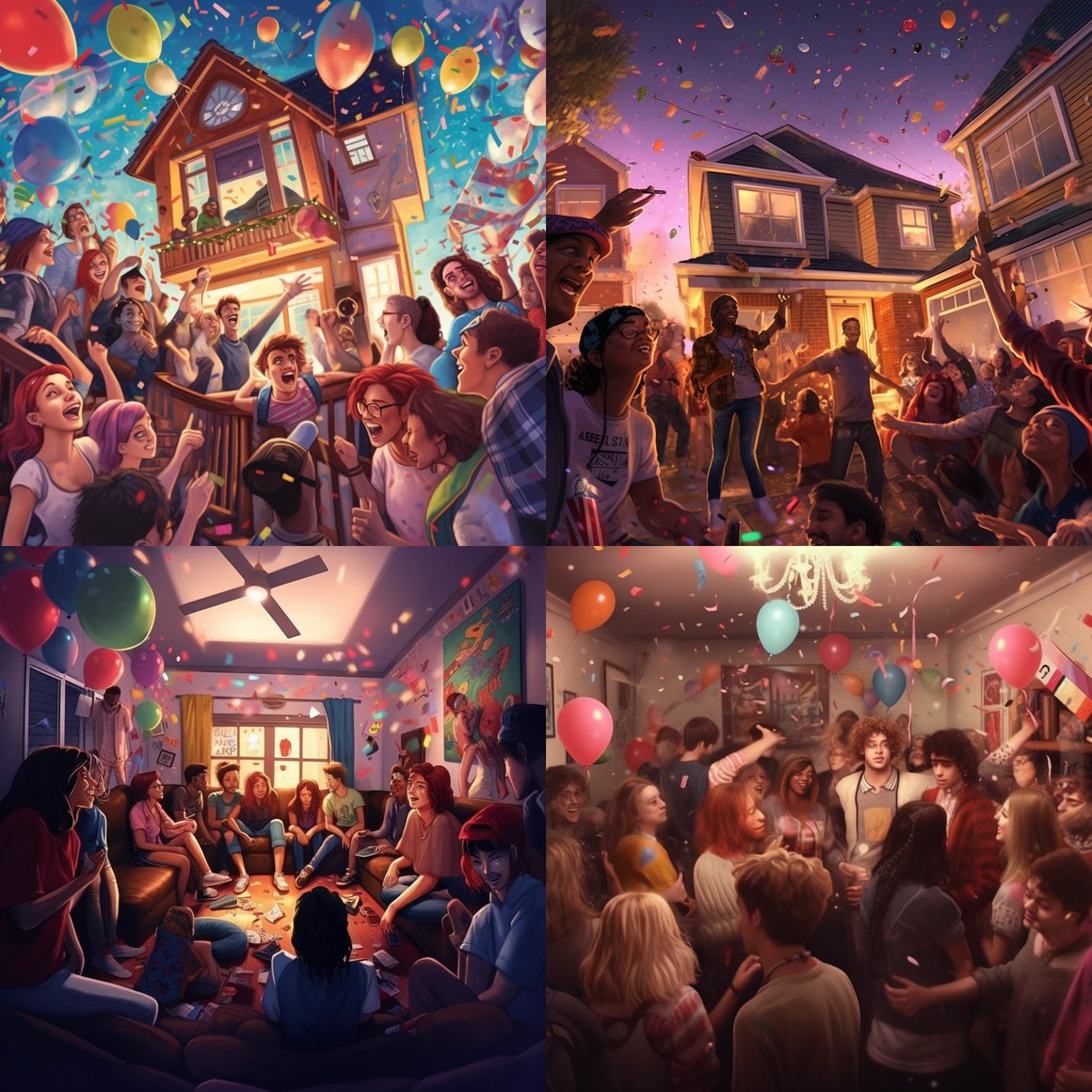 Halfway to Chaos: A Wild Party Night Journey