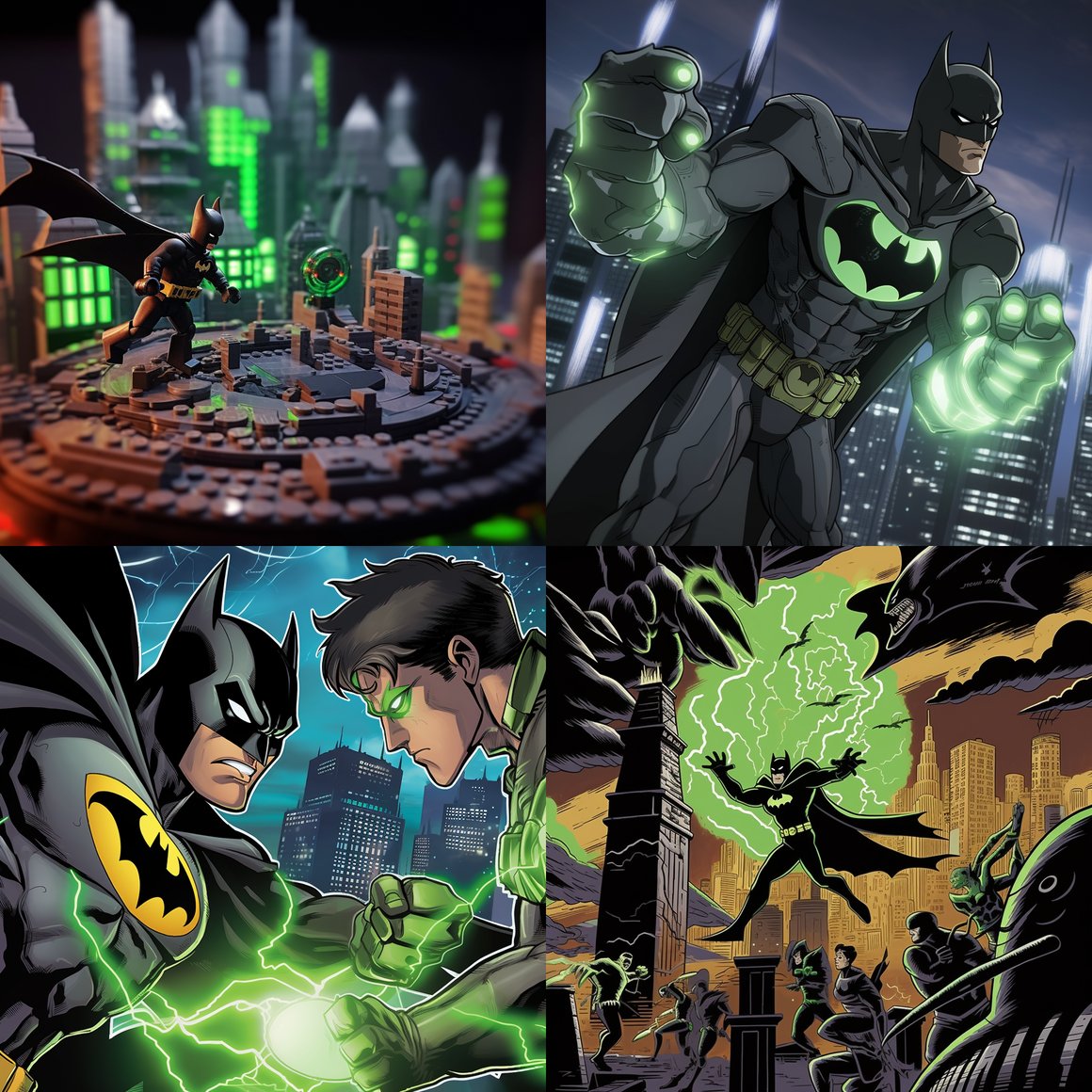 Clash of Heroes: Batman vs Ben 10 at Gotham Tower