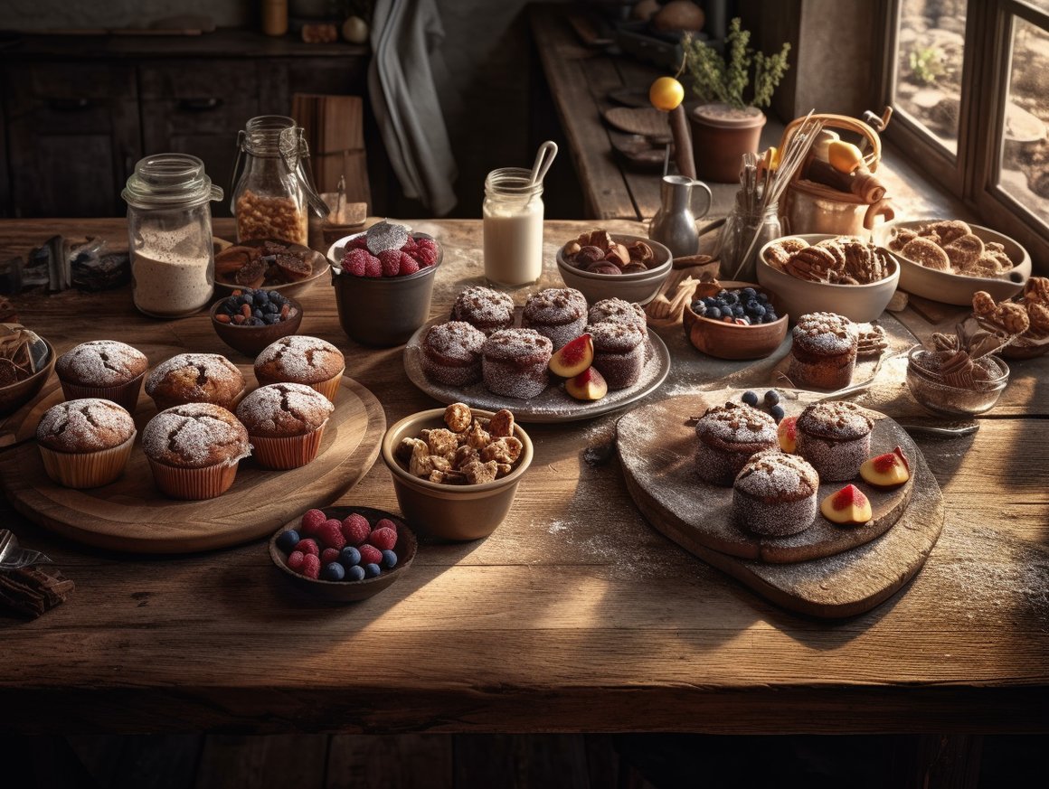 Scandinavian Kitchen Desserts - Professional Food Photography