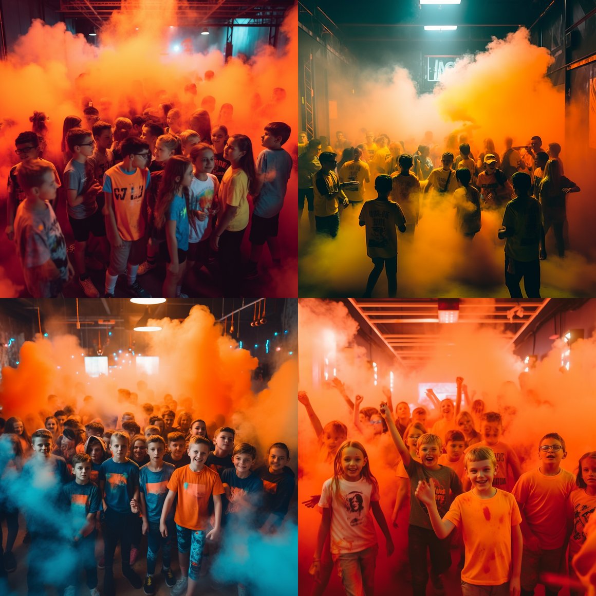 Neon Celebration: School's Out Bash at the Nerf Zone