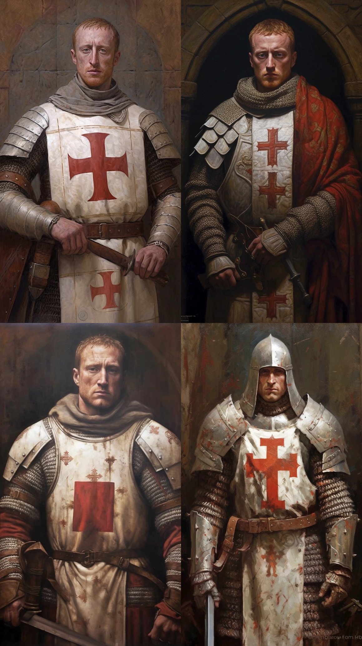 Templar Knight: Justin Gaethje - The Medieval Interlude Prompt | NeoPrompt