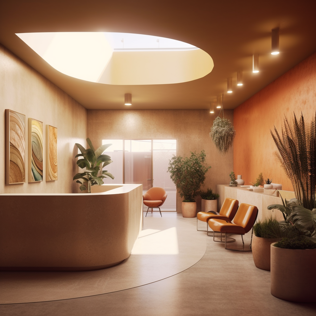 A Tranquil Spa Reception Experience
