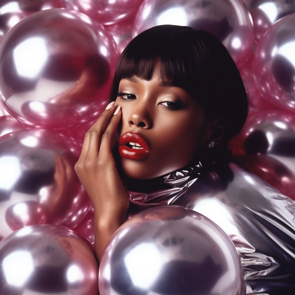 Hyperrealistic Cinematic Portrait: Naomi Campbell for Vogue