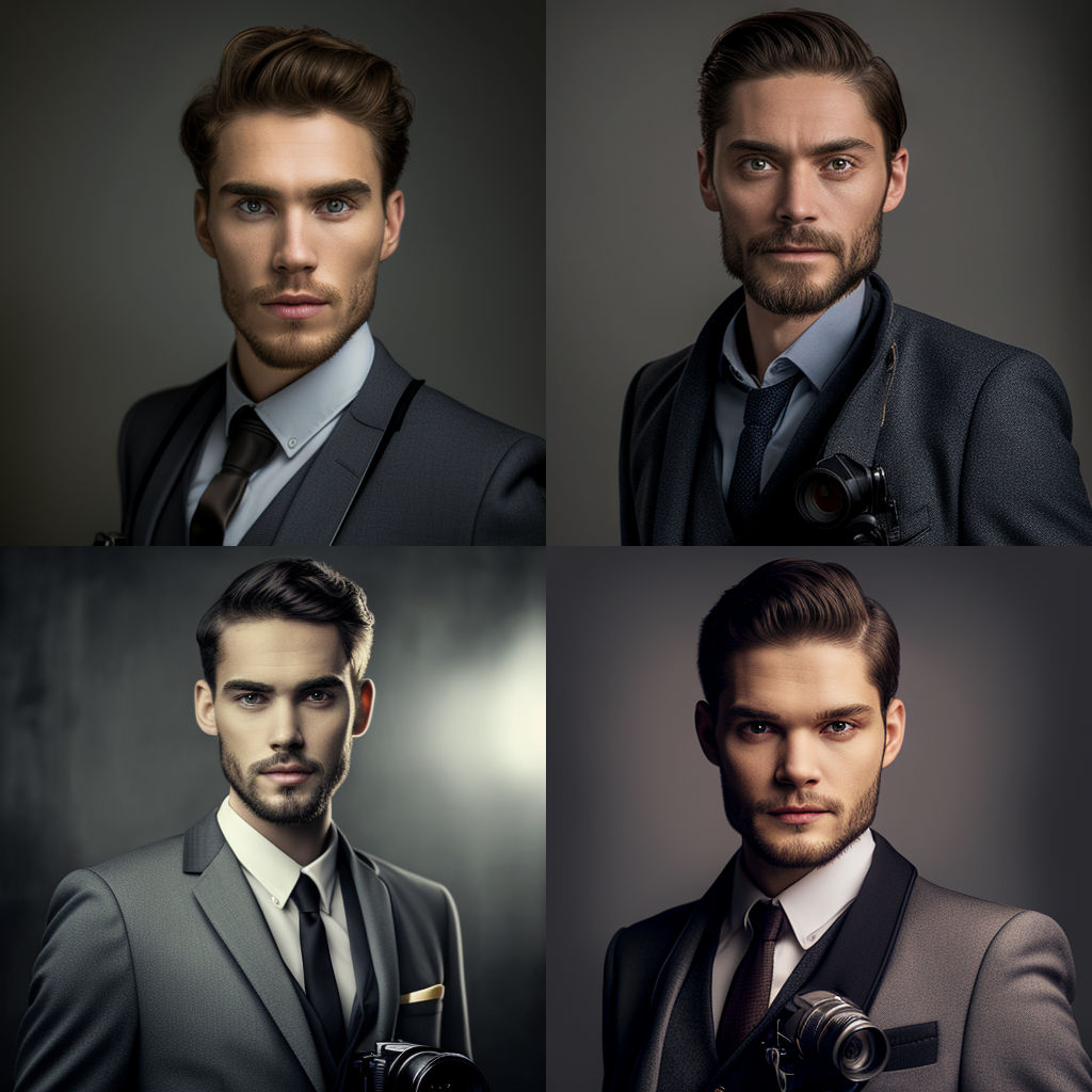 A Suave Encounter: Mid-Journey Interruption