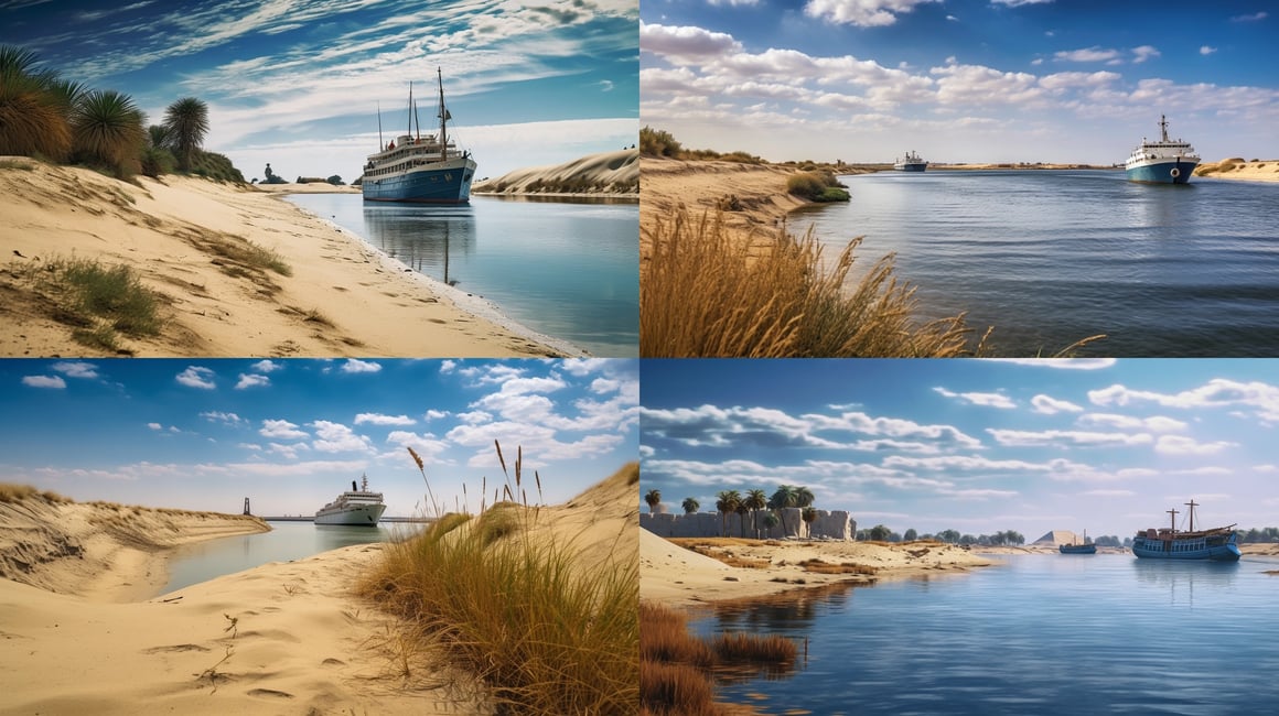 Suez Canal Through the Lens of Canon EOS 5D Mark IV
