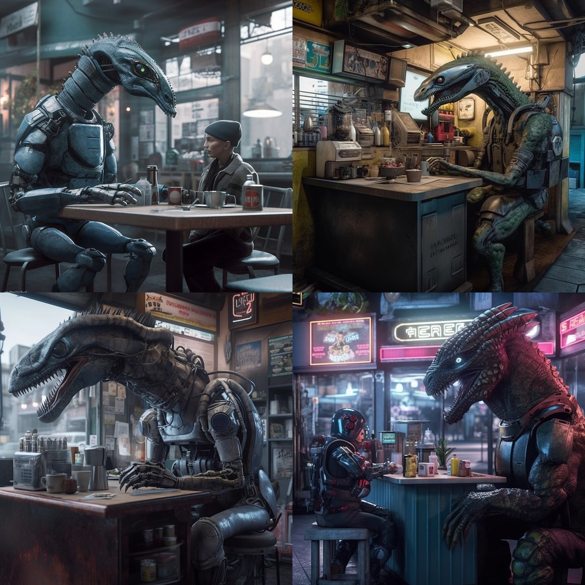 Chronicles from the Cyberpunk Cafe, Stage 750