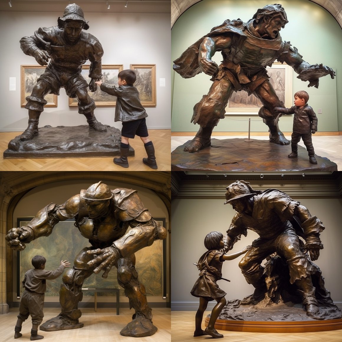 Clash of the Titans: A Mid-Journey Encounter