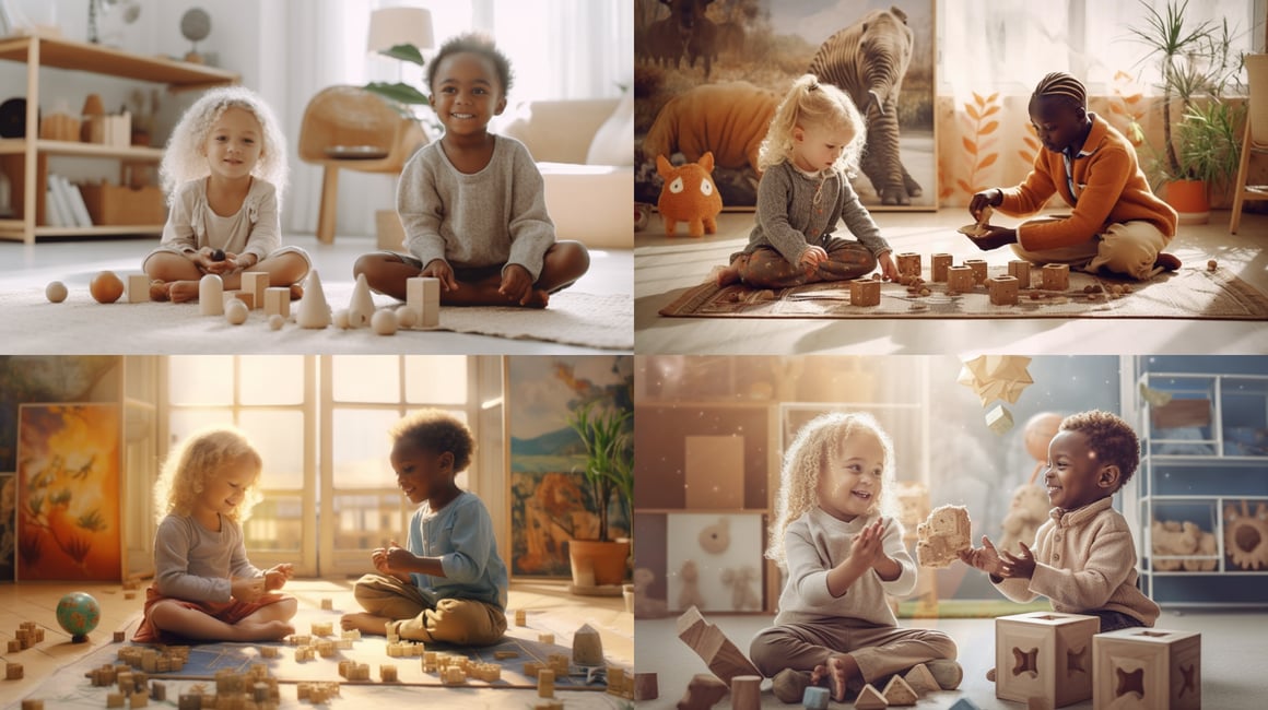 Harmony in Diversity: A Montessori Playtime Experience