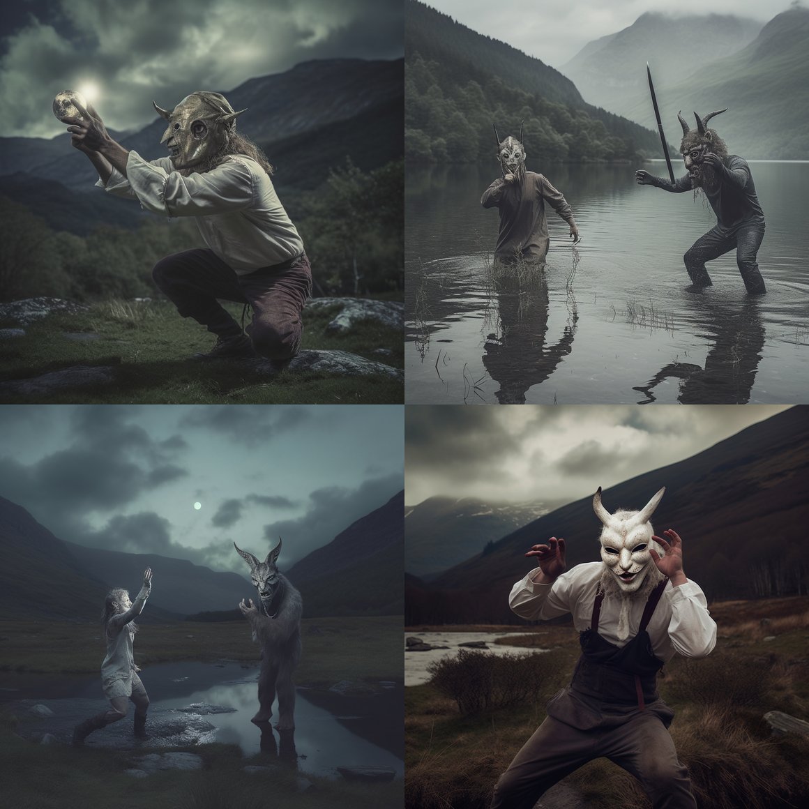 A Surreal Saga of Masked Liberation and Haunting Echoes