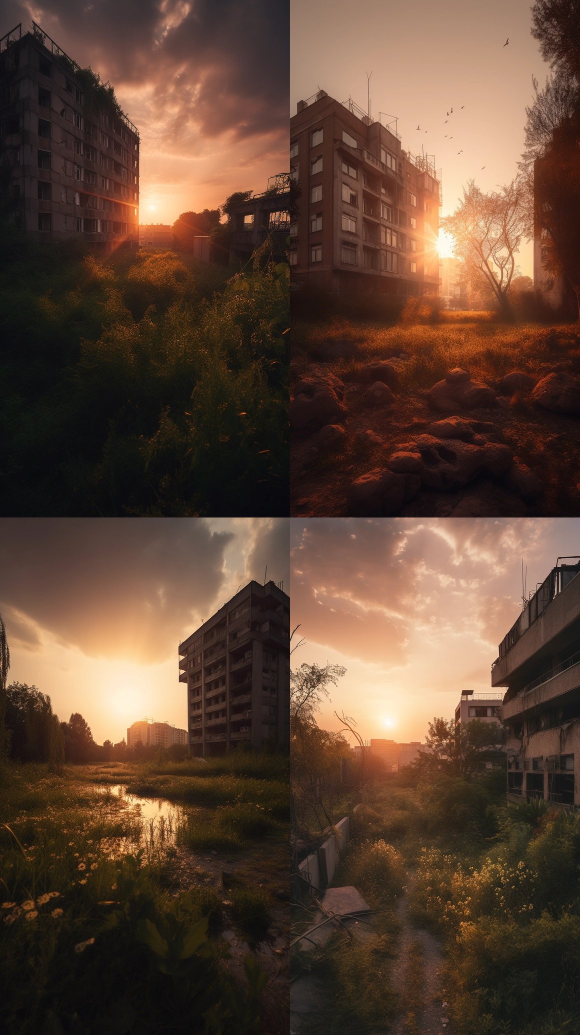 Nature's Reclaim of Abandoned City, Captured with Sony A7 III