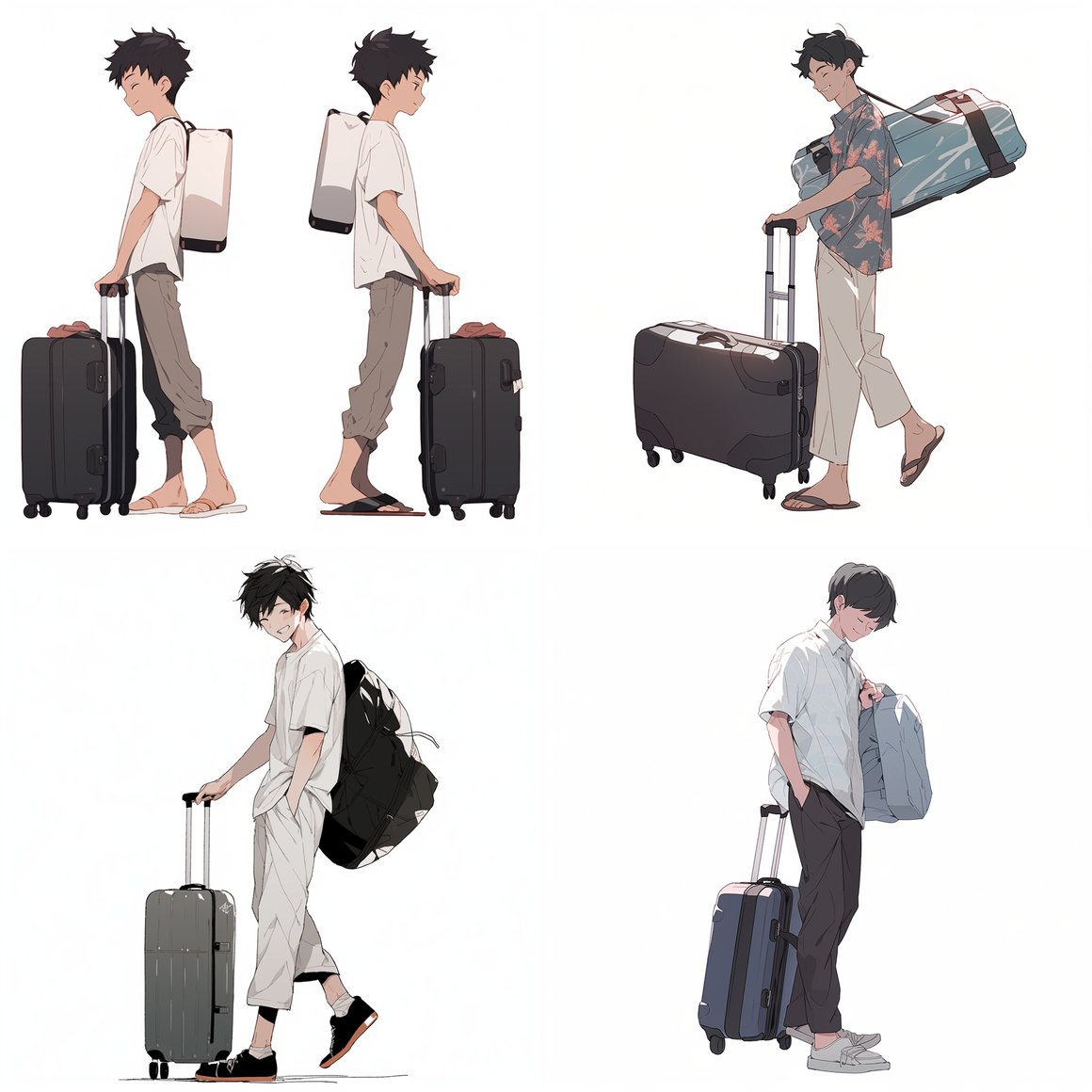 A Summer Journey: Manga Odyssey of a Smiling Traveller