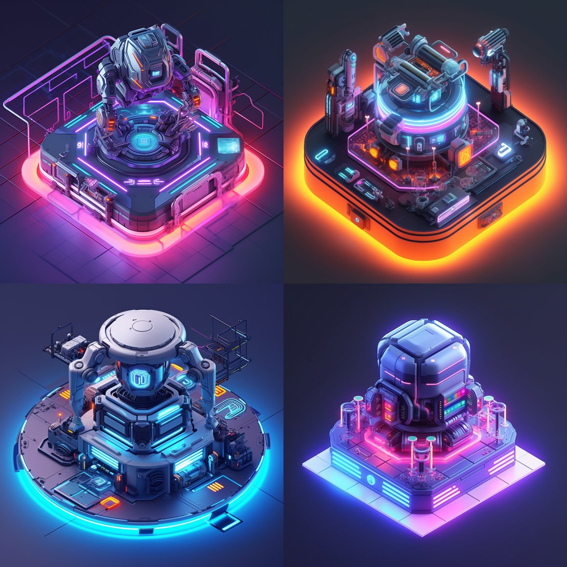 Neon Odyssey: An Autonomous Techno Voyage